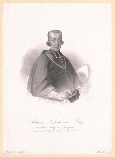 Johann Leopold von Hay by Artist Unknown