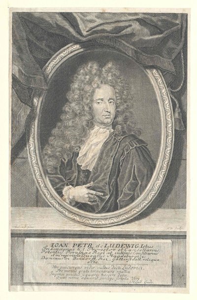 Johann Peter von Ludewig by Artist Unknown