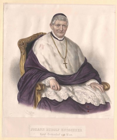 Johann Rudolf Kutschker by Artist Unknown