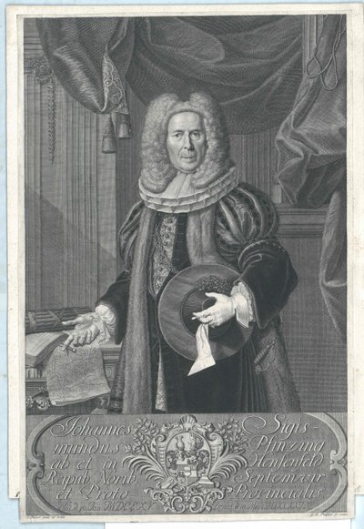 Johann Sigismund Pfinzing von Henfenfeld by Artist Unknown