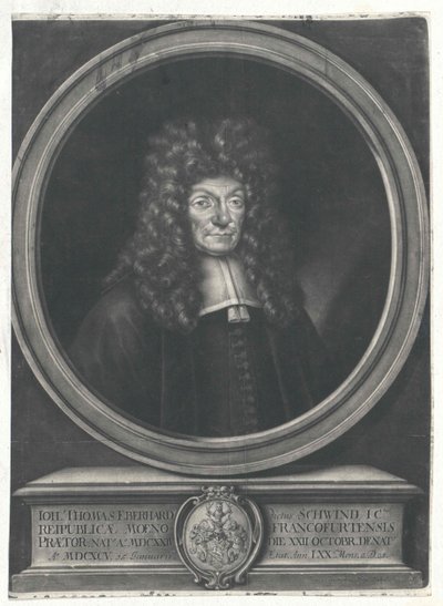 Johann Thomas Eberhard by Artist Unknown