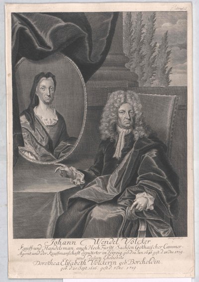 Johann Wendel Voelcker (print) by Artist Unknown