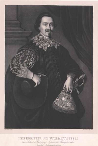 Johann Wilhelm Mannagetta by Artist Unknown
