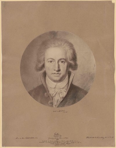 Johann Wolfgang von Goethe by Artist Unknown