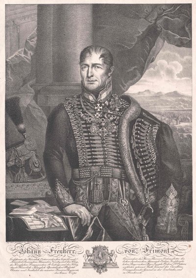 Johann Count Frimont von Palota by Artist Unknown