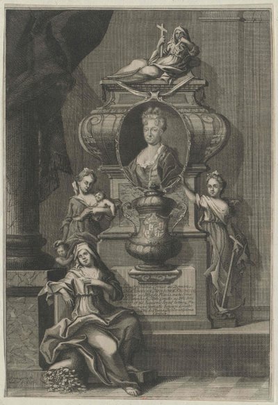 Johanna Dorothea Countess Tattenbach-Geilsdorf by Artist Unknown