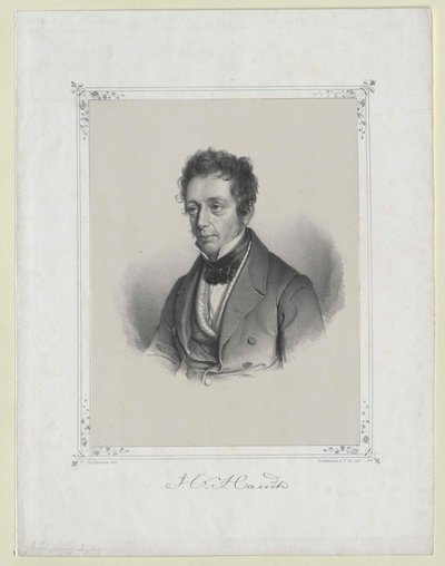 Johannes Carsten Hauch by Artist Unknown