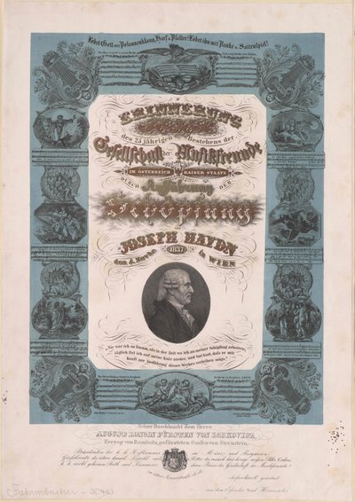 Joseph Haydn by Artist Unknown