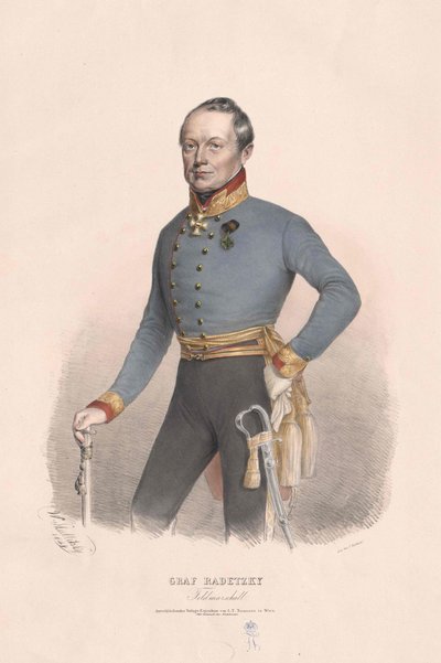 Joseph Count Radetzky of Radetz by Artist Unknown