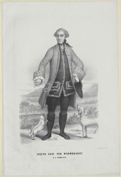 Joseph Count Wurmbrand by Artist Unknown