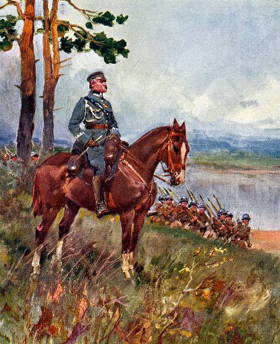Jozef Pilsudski (print) by Artist Unknown