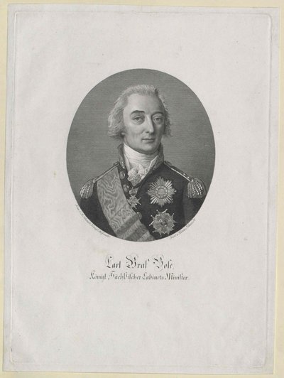Karl Graf Bose (print) by Artist Unknown