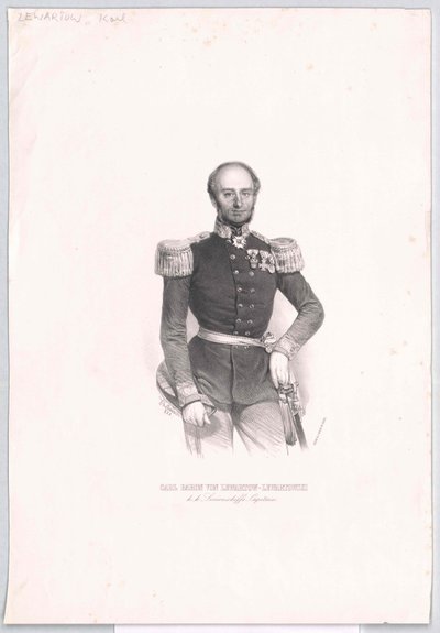 Karl Baron von Lewartow von Lewartowski by Artist Unknown