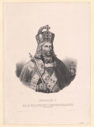 King Rudolf I of Habsburg by Artist Unknown