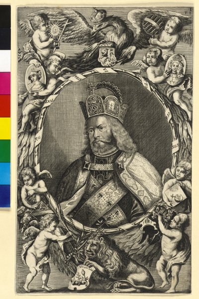 King Rudolf I of Habsburg by Artist Unknown