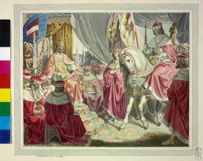 King Rudolf I von Habsburg by Artist Unknown