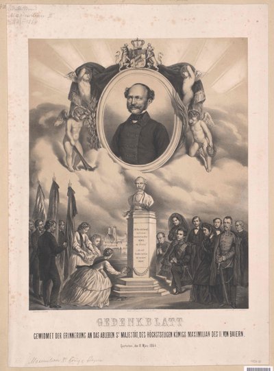 King of Bavaria Maximilian II by Artist Unknown