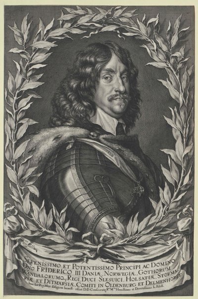 King Frederick III of Denmark by Artist Unknown