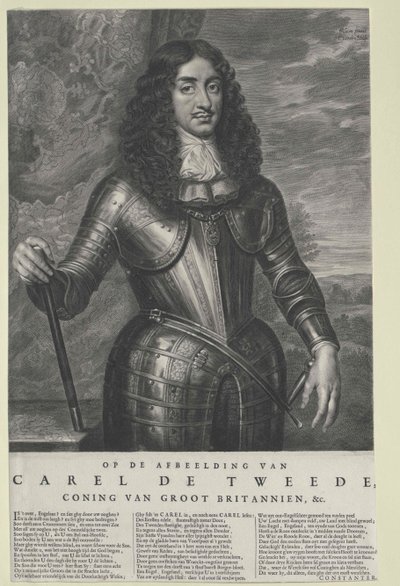 King of England Charles II by Artist Unknown