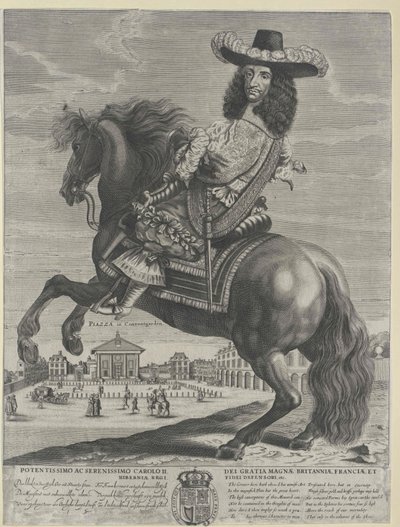 King of England Charles II by Artist Unknown