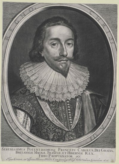 King of England Charles I by Artist Unknown