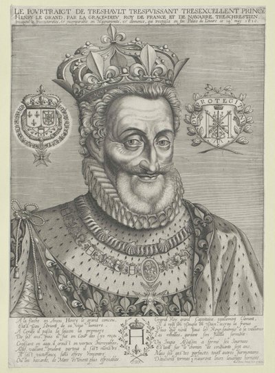 King of France Henry IV by Artist Unknown