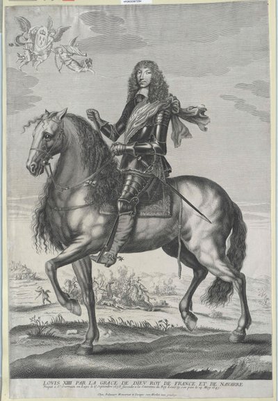 King of France Louis XIV by Artist Unknown