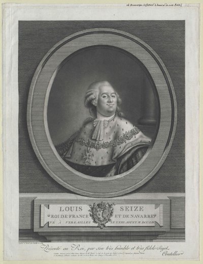 King of France Louis XVI by Artist Unknown