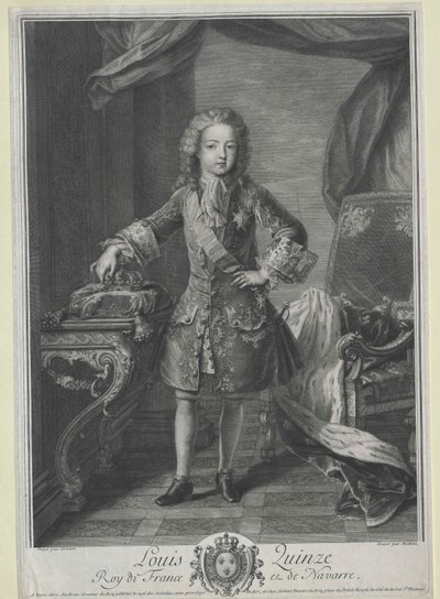 King Louis XV of France by Artist Unknown