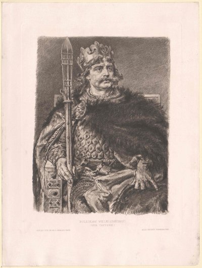 King Boleslav I of Poland by Artist Unknown