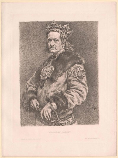 King of Poland Vladislav II by Artist Unknown