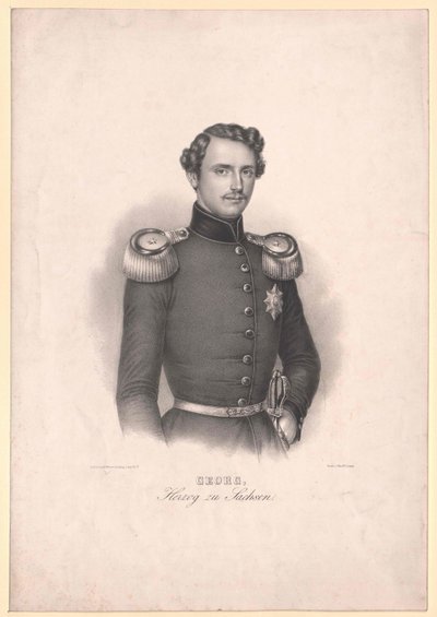 King George of Saxony by Artist Unknown