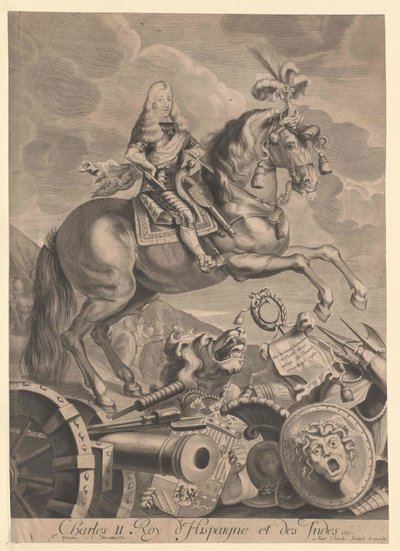 King Charles II of Spain by Artist Unknown