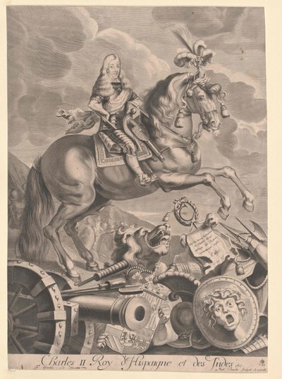 King of Spain Charles II by Artist Unknown