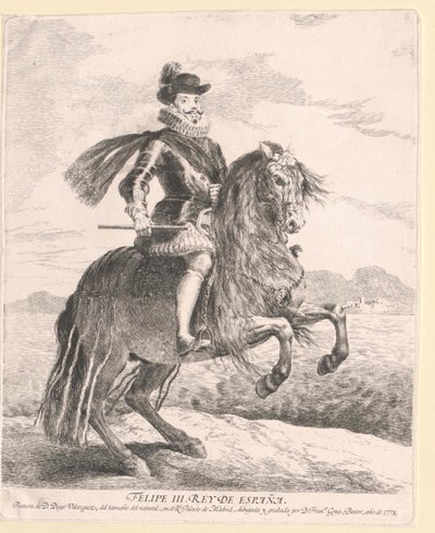 King Philip III of Spain by Artist Unknown