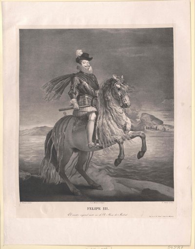 King Philip III of Spain by Artist Unknown