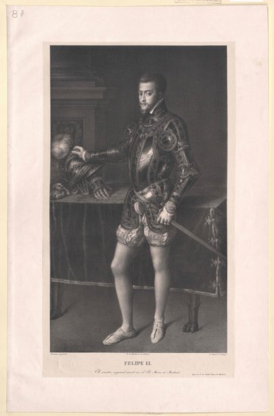 King Philip II of Spain by Artist Unknown
