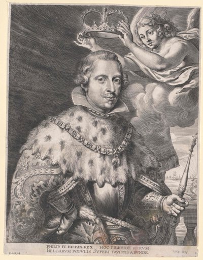 King of Spain Philip IV by Artist Unknown