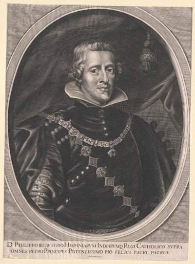King of Spain Philip IV by Artist Unknown