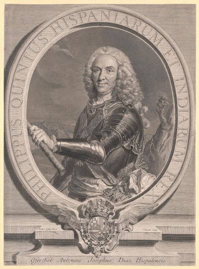 King of Spain Philip V by Artist Unknown