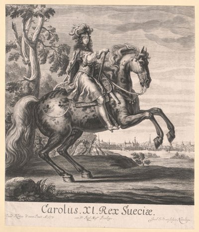 King of Sweden Charles XI by Artist Unknown