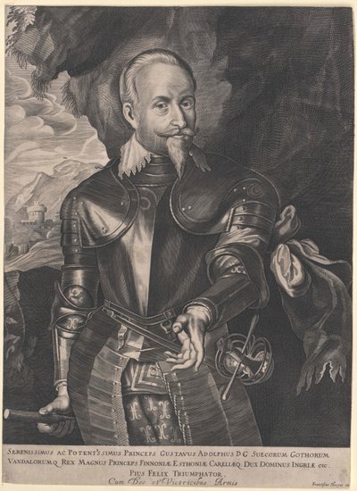 King Gustavus Adolphus of Sweden by Artist Unknown