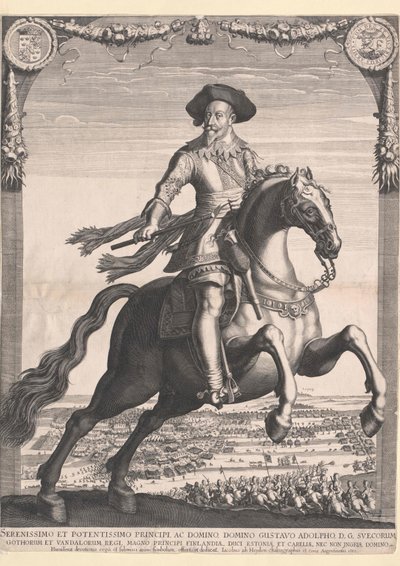King Gustavus Adolphus of Sweden by Artist Unknown
