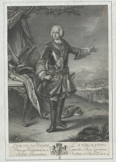 Landgrave Louis VIII of Hesse by Artist Unknown