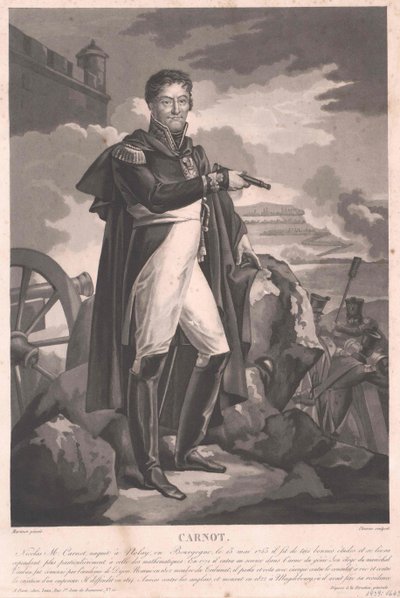 Lazare Nicolas Marguerite Comte Carnot by Artist Unknown