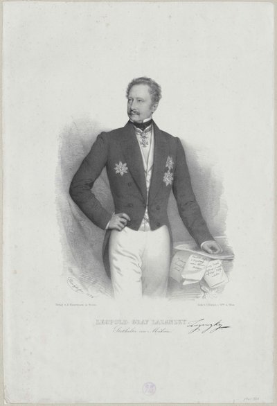 Leopold Count Lazansky by Artist Unknown