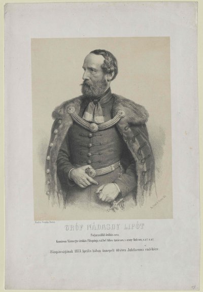 Leopold, Count Nadasdy-Nadasd-Fogaras by Artist Unknown