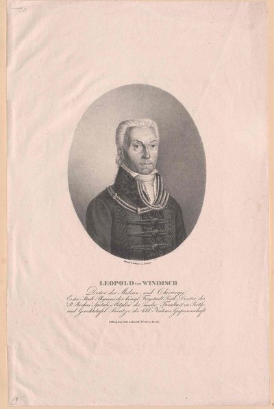 Leopold von Windish (print) by Artist Unknown