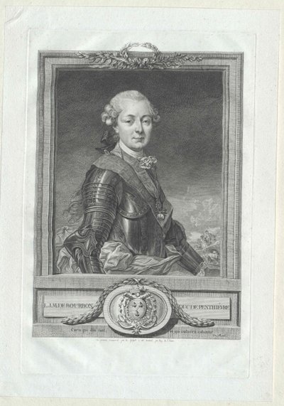 Louis Jean Marie Duc de Penthièvre by Artist Unknown