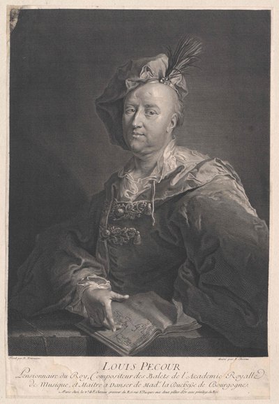 Louis Pecour by Artist Unknown